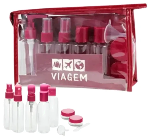 Kit de frascos de viagem